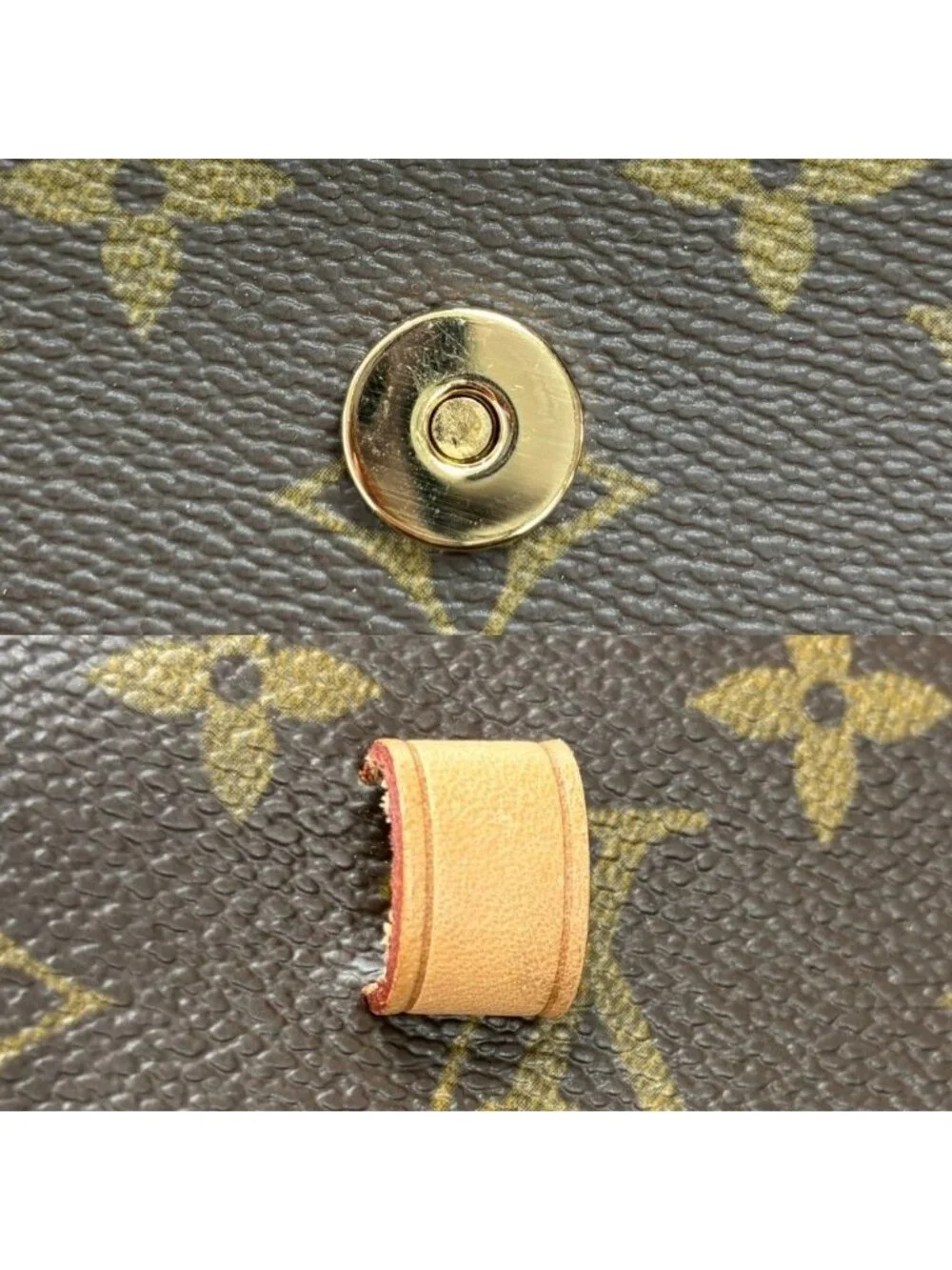 Louis Vuitton Waist Bag Pochette Florentine Pouch Monogram Canvas Brown Gold